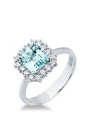 Ringe Mirco Visconti Dame in Weißgold Acquamarina 2.06 Ct Z681/ACE - Z681/ACE